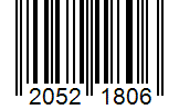 Barcode 20521806