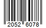 Barcode 20526078