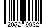Barcode 20529932