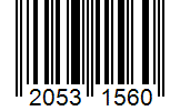 Barcode 20531560