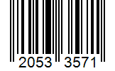 Barcode 20533571