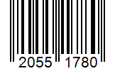 Barcode 20551780