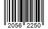 Barcode 20562250