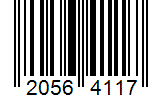 Barcode 20564117