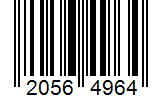 Barcode 20564964