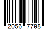 Barcode 20567798