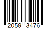 Barcode 20593476
