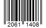 Barcode 20611408