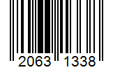 Barcode 20631338