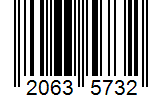 Barcode 20635732