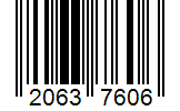 Barcode 20637606