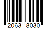 Barcode 20638030