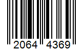 Barcode 20644369