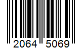 Barcode 20645069