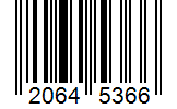 Barcode 20645366