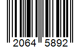 Barcode 20645892