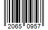 Barcode 20650957