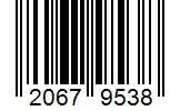 Barcode 20679538