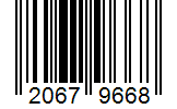 Barcode 20679668