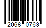 Barcode 20680763