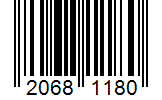 Barcode 20681180