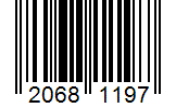 Barcode 20681197