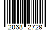 Barcode 20682729