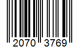 Barcode 20703769