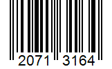Barcode 20713164