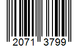 Barcode 20713799