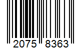 Barcode 20758363
