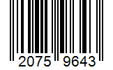 Barcode 20759643
