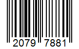Barcode 20797881