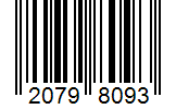 Barcode 20798093