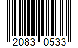 Barcode 20830533