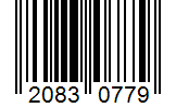 Barcode 20830779