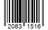 Barcode 20831516