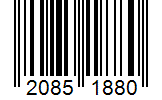 Barcode 20851880