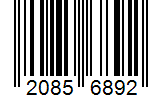 Barcode 20856892