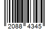 Barcode 20884345
