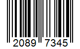 Barcode 20897345