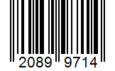 Barcode 20899714