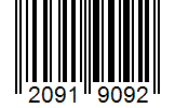 Barcode 20919092