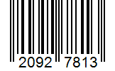 Barcode 20927813