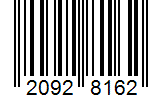 Barcode 20928162
