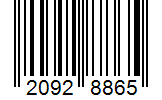 Barcode 20928865