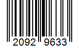 Barcode 20929633
