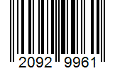 Barcode 20929961