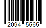 Barcode 20945565