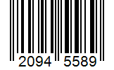 Barcode 20945589
